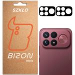 Set 2 folii sticla securizata camera foto Bizon Glass Lens compatibile cu Xiaomi Poco F9 Ultra, Negru 3 - lerato.ro