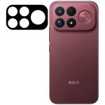 Set 2 folii sticla securizata camera foto Bizon Glass Lens compatibile cu Xiaomi Poco F9 Ultra, Negru 2 - lerato.ro
