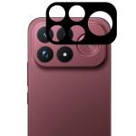 Set 2 folii sticla securizata camera foto Bizon Glass Lens compatibile cu Xiaomi Poco F9 Ultra, Negru 6 - lerato.ro