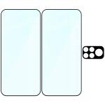 Set protectie 3in1 Bizon Glass Edge Pack, 2 folii sticla ecran + 1 folie sticla camera foto, compatibil cu Xiaomi Poco F9 Ultra, Negru 7 - lerato.ro