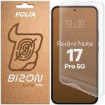 Folie protectie Bizon Film Matte compatibila cu Xiaomi Redmi Note 17 Pro, Transparent 2 - lerato.ro
