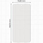 Folie protectie Bizon Film Matte compatibila cu Xiaomi Redmi Note 17 Pro, Transparent 3 - lerato.ro