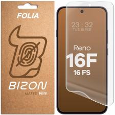 Folii protectie telefoane, Folie protectie Bizon Film Matte compatibila cu Oppo Reno 16 F / 16 FS, Transparent, lerato.ro
