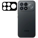 Set 2 folii sticla securizata camera foto Bizon Glass Lens compatibile cu Xiaomi Poco F9 Pro, Negru 2 - lerato.ro