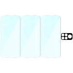 Set protectie 4in1 Bizon Glass Clear Pack, 3 folii sticla ecran + 1 folie sticla camera foto, compatibil cu Xiaomi Poco F9 Pro, Transparent 7 - lerato.ro