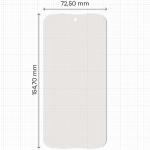 Folie protectie Bizon Film Matte compatibila cu Xiaomi Poco F9 Pro, Transparent 3 - lerato.ro