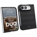 Carcasa Bizon Tur compatibila cu iPhone Duo, Negru 3 - lerato.ro