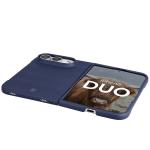Carcasa Bizon Tur compatibila cu iPhone Duo, Dark Blue 4 - lerato.ro