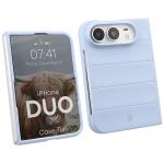Carcasa Bizon Tur compatibila cu iPhone Duo, Light Blue 3 - lerato.ro