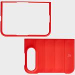 Carcasa Bizon Tur compatibila cu iPhone Duo, Rosu 7 - lerato.ro