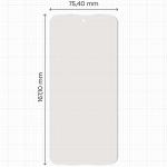 Folie protectie Bizon Film Matte compatibila cu Xiaomi Redmi 17, Transparent 3 - lerato.ro