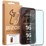 Kit protectie 2 in 1 BizonMobile, Carcasa Bizon Tur si Folie sticla securizata Bizon Glass Edge, compatibil cu Oppo Reno 16 / Reno 16 Pro, Dark Purple 11 - lerato.ro