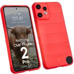 Carcasa Bizon Tur compatibila cu Nothing CMF Phone 2 Pro, Rosu 3 - lerato.ro