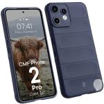 Carcasa Bizon Tur compatibila cu Nothing CMF Phone 2 Pro, Dark Blue 3 - lerato.ro