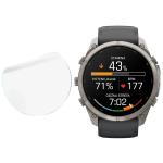 Set 3 folii protectie Bizon Watch HydroFlex compatibile cu Garmin Fenix 9 Pro (51mm), Transparent 5 - lerato.ro