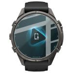 Folie sticla securizata Bizon Glass Clear compatibila cu Garmin Fenix 9 Pro AMOLED (43mm), Transparent 3 - lerato.ro
