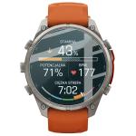 Folie sticla securizata Bizon Glass Clear compatibila cu Garmin Fenix 9 Pro AMOLED (47mm), Transparent 3 - lerato.ro