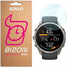 Folie sticla securizata Bizon Glass Clear compatibila cu Garmin Fenix 9 Pro AMOLED (51mm), Transparent