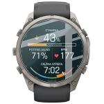Folie sticla securizata Bizon Glass Clear compatibila cu Garmin Fenix 9 Pro AMOLED (51mm), Transparent 3 - lerato.ro