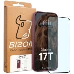 Kit protectie 2 in 1 BizonMobile, Carcasa Bizon Tur si Folie sticla securizata Bizon Glass Edge, compatibil cu Xiaomi 17T, Burgundy 11 - lerato.ro