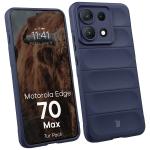 Kit protectie 2 in 1 BizonMobile, Carcasa Bizon Tur si Folie sticla securizata Bizon Glass Edge, compatibil cu Motorola Edge 70 Max, Dark Blue 4 - lerato.ro