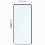 Set 2 folii sticla securizata Bizon Glass Edge compatibile cu Vivo V70 Lite 5G, Negru 3 - lerato.ro