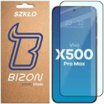 Folie sticla securizata Bizon Glass Edge compatibila cu Vivo X500 Pro Max, Negru 2 - lerato.ro