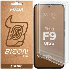 Folii protectie telefoane, Set 2 folii protectie Bizon Film Matte Duo compatibile cu Xiaomi Poco F9 Ultra, Transparent, lerato.ro