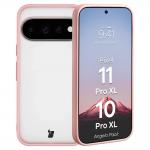 Kit protectie 2 in 1 BizonMobile, Carcasa Bizon Angelo si Folie sticla securizata Bizon Glass Edge, compatibil cu Google Pixel 11 Pro XL / 10 Pro XL, Roz 4 - lerato.ro