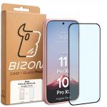 Kit protectie 2 in 1 BizonMobile, Carcasa Bizon Angelo si Folie sticla securizata Bizon Glass Edge, compatibil cu Google Pixel 11 Pro XL / 10 Pro XL, Roz 9 - lerato.ro