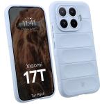 Kit protectie 2 in 1 BizonMobile, Carcasa Bizon Tur si Folie sticla securizata Bizon Glass Edge, compatibil cu Xiaomi 17T, Light Blue 4 - lerato.ro