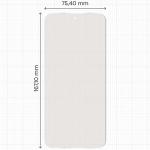 Set 2 folii protectie Bizon Film Matte Duo compatibile cu Xiaomi Redmi 17, Transparent 3 - lerato.ro