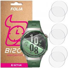 Set 6 folii de protectie Bizon HydroFlex compatibile cu Huawei Watch GT 7 Pro 46 mm, Transparent