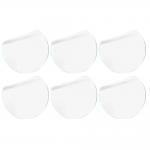 Set 6 folii de protectie Bizon HydroFlex compatibile cu Huawei Watch GT 7 Pro 46 mm, Transparent 4 - lerato.ro