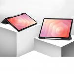 Husa Bizon Tab Lizard compatibila cu Samsung Galaxy Tab S12 Plus, 12.6 inch, Gri 6 - lerato.ro