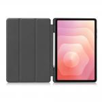 Husa Bizon Tab Lizard compatibila cu Samsung Galaxy Tab S12 Plus, 12.6 inch, Gri 9 - lerato.ro