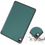 Husa Bizon Tab Lizard compatibila cu Samsung Galaxy Tab S12 Plus, 12.6 inch, Dark Green 4 - lerato.ro