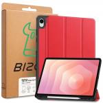 Husa Bizon Tab Lizard compatibila cu Samsung Galaxy Tab S12 Plus, 12.6 inch, Rosu 10 - lerato.ro