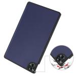 Husa Bizon Tab Croc compatibila cu Realme Pad 2, 11.5 inch, Dark Blue 4 - lerato.ro