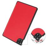 Husa Bizon Tab Croc compatibila cu Realme Pad 2, 11.5 inch, Rosu 4 - lerato.ro