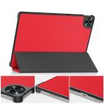 Husa Bizon Tab Croc compatibila cu Realme Pad 2, 11.5 inch, Rosu 5 - lerato.ro