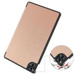 Husa Bizon Tab Croc compatibila cu Realme Pad 2, 11.5 inch, Rose Gold 4 - lerato.ro