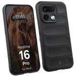Kit protectie 2 in 1 BizonMobile, Carcasa Bizon Tur si Folie sticla securizata Bizon Glass Edge, compatibil cu Realme 16 Pro, Negru 4 - lerato.ro