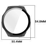 Carcasa cu protectie ecran BizonMobile Adamo compatibila cu Huawei Watch GT 7 Pro 46 mm, Black 3 - lerato.ro
