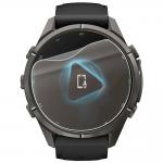 Set 2 folii protectie Bizon Watch Film Matte Duo compatibile cu Garmin Fenix 9 Pro (43mm), Transparent 3 - lerato.ro