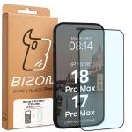 Kit protectie 2 in 1 BizonMobile, Carcasa Bizon MatteO si Folie sticla securizata Bizon Glass Edge, compatibil cu iPhone 18 Pro Max / 17 Pro Max, Negru 10 - lerato.ro