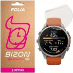 Set 2 folii protectie Bizon Watch Film Matte Duo compatibile cu Garmin Fenix 9 Pro (47mm), Transparent 2 - lerato.ro