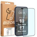 Kit protectie 2 in 1 BizonMobile, Carcasa Bizon MatteO si Folie sticla securizata Bizon Glass Edge, compatibil cu iPhone 18 Pro Max / 17 Pro Max, Dark Blue 10 - lerato.ro