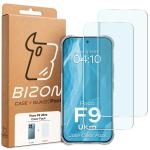 Kit protectie 3 in 1 BizonMobile Clear Pack, Carcasa Bizon Salpa si 2 folii sticla Bizon Glass Clear, compatibil cu Xiaomi Poco F9 Ultra, Transparent 2 - lerato.ro