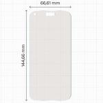 Set 2 folii protectie Bizon Eplikator Film Matte compatibile cu iPhone 18 Pro, Transparent 3 - lerato.ro